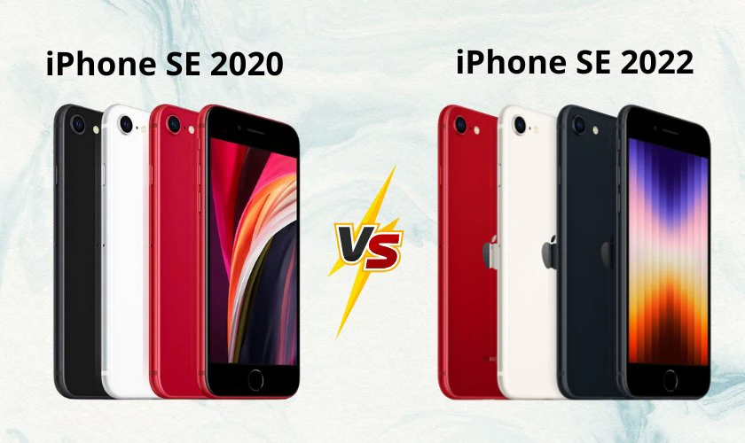 So sánh sạc nhanh iPhone SE 2020 với iPhone SE 2022